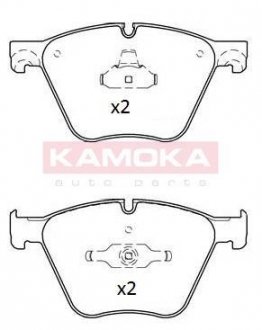 Комплект гальмівних колодок KAMOKA JQ101245