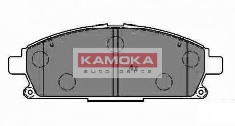 Тормозные колодки, дисковый тормоз.) KAMOKA JQ1012526 (фото 1)