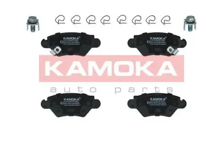 Гальмівні колодки, дискове гальмо (набір) KAMOKA JQ1012588