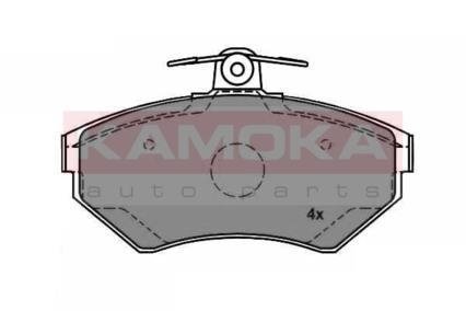 Тормозные колодки, дисковый тормоз.) KAMOKA JQ1012624 (фото 1)