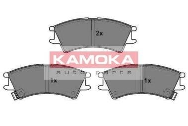 Тормозные колодки, дисковый тормоз.) KAMOKA JQ1012652 (фото 1)
