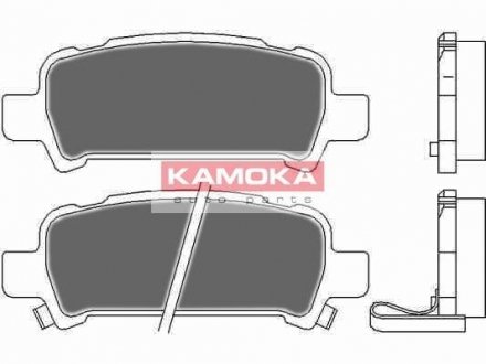 Тормозные колодки, дисковый тормоз.) KAMOKA JQ1012666
