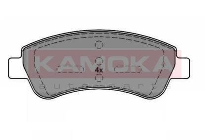 Тормозные колодки, дисковый тормоз.) KAMOKA JQ1012798 (фото 1)