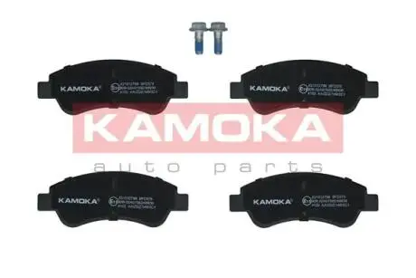 Гальмівні колодки, дискове гальмо (набір) KAMOKA JQ1012798