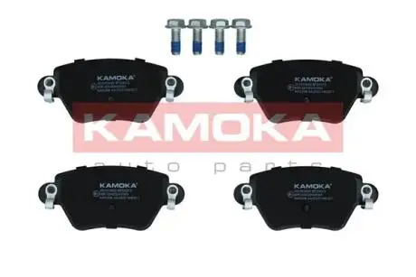 Гальмівні колодки, дискове гальмо (набір) KAMOKA JQ1012832