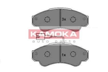 Тормозные колодки, дисковый тормоз.) KAMOKA JQ1012958 (фото 1)
