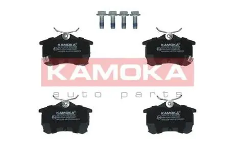 Гальмівні колодки, дискове гальмо (набір) KAMOKA JQ1013012