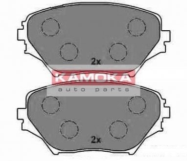 Гальмівні колодки, дискове гальмо (набір) KAMOKA JQ1013028