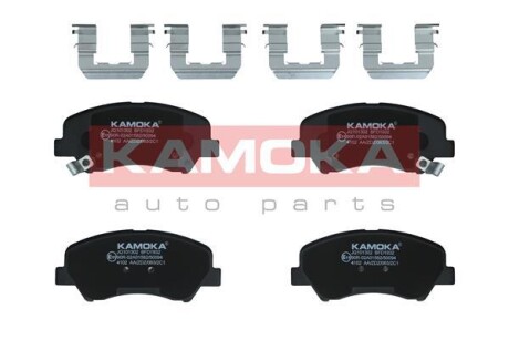 Гальмiвнi колодки дисковi HYUNDAI ACCENT IV 10-/KIA RIO III 11- KAMOKA JQ101302