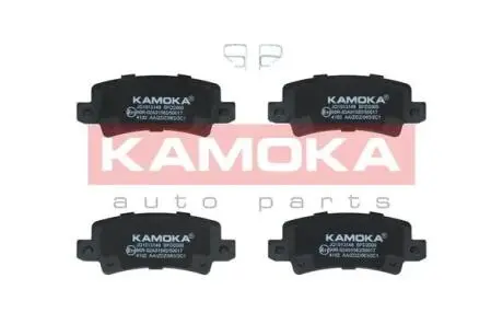 Гальмівні колодки, дискове гальмо (набір) KAMOKA JQ1013148