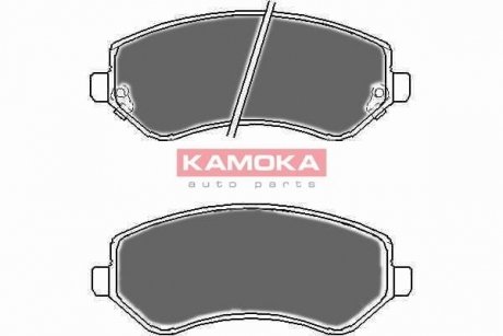 Тормозные колодки, дисковый тормоз.) KAMOKA JQ1013152 (фото 1)