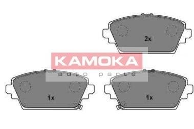 Тормозные колодки, дисковый тормоз.) KAMOKA JQ1013160 (фото 1)