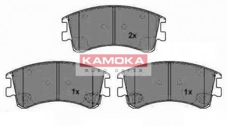 Тормозные колодки, дисковый тормоз.) KAMOKA JQ1013238