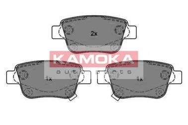 Тормозные колодки, дисковый тормоз.) KAMOKA JQ1013298 (фото 1)