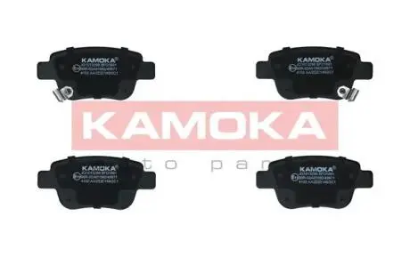 Гальмівні колодки, дискове гальмо (набір) KAMOKA JQ1013298