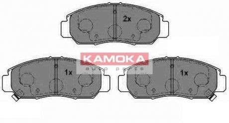 Тормозные колодки, дисковый тормоз.) KAMOKA JQ1013338