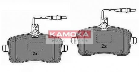 Тормозные колодки, дисковый тормоз.) KAMOKA JQ1013450