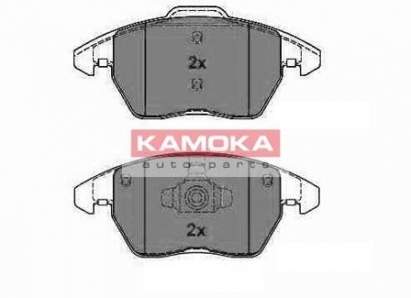 Тормозные колодки, дисковый тормоз.) KAMOKA JQ1013456 (фото 1)