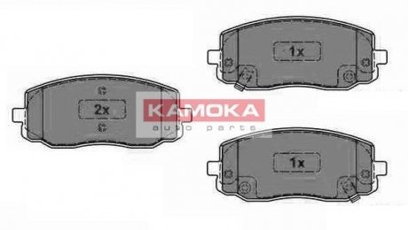 Тормозные колодки, дисковый тормоз.) KAMOKA JQ1013566