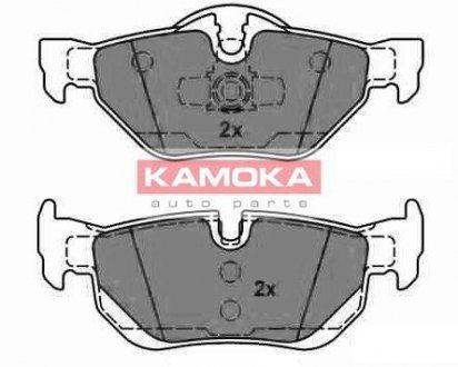 Тормозные колодки, дисковый тормоз.) KAMOKA JQ1013614 (фото 1)