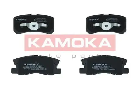 Гальмівні колодки, дискове гальмо (набір) KAMOKA JQ1013678