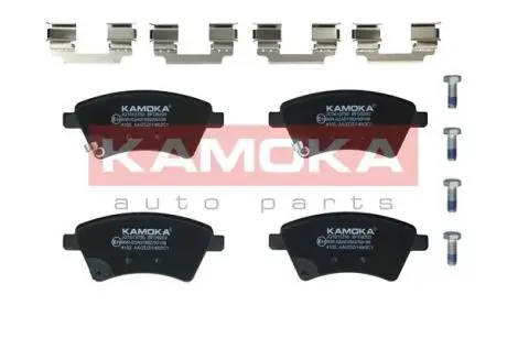 Гальмівні колодки, дискове гальмо (набір) KAMOKA JQ1013750