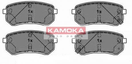 Тормозные колодки, дисковый тормоз.) KAMOKA JQ1013804