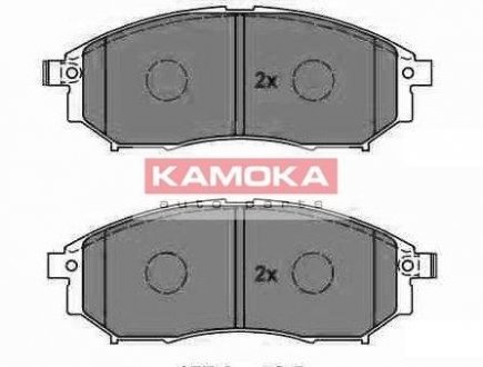 Тормозные колодки, дисковый тормоз.) KAMOKA JQ1013994 (фото 1)