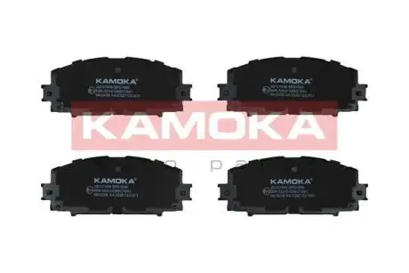 Комплект гальмівних колодок передній KAMOKA JQ101406