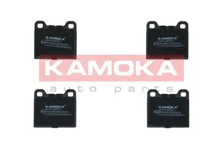 Гальмівні колодки, дискове гальмо (набір) KAMOKA JQ1014