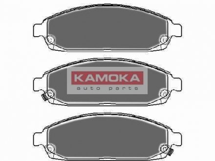 Тормозные колодки, дисковый тормоз.) KAMOKA JQ1018004