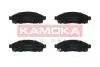 Гальмівні колодки, дискове гальмо (набір) KAMOKA JQ1018046 (фото 1)