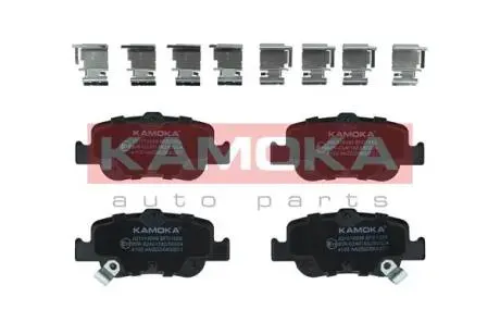 Гальмівні колодки, дискове гальмо (набір) KAMOKA JQ1018096
