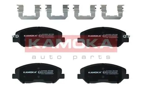 Гальмівні колодки, дискове гальмо (набір) KAMOKA JQ1018222
