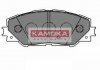 Тормозные колодки, дисковый тормоз.) KAMOKA JQ1018272 (фото 1)