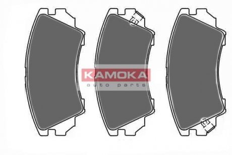 Тормозные колодки, дисковый тормоз.) KAMOKA JQ1018416 (фото 1)