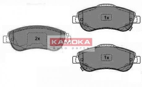 Тормозные колодки, дисковый тормоз.) KAMOKA JQ1018456