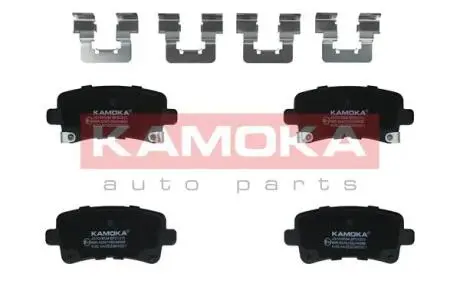 Гальмівні колодки, дискове гальмо (набір) KAMOKA JQ1018504