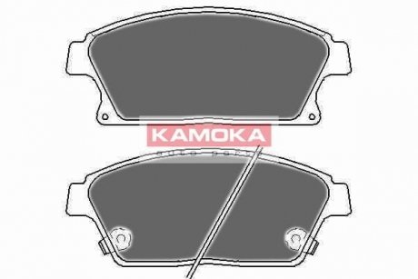 Тормозные колодки, дисковый тормоз.) KAMOKA JQ1018528 (фото 1)