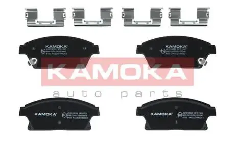 Гальмівні колодки, дискове гальмо (набір) KAMOKA JQ1018528