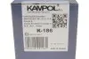 Колодки ручника MB 190 (W201)/E-class (W124/W210) 96-04 (164x20) KAMPOL K-186 (фото 4)