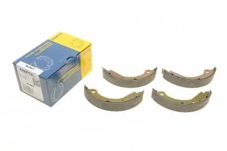 Колодки тормозные (задние) Renault 25/Volvo 240/740/940 74-93 (барабаны)) (160x25) KAMPOL K-661
