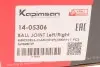 Опора шаровая (передняя/снизу)) MB A-class (W169) 04-12/B-class (W245) 05-11 KAPIMSAN 14-05306 (фото 6)