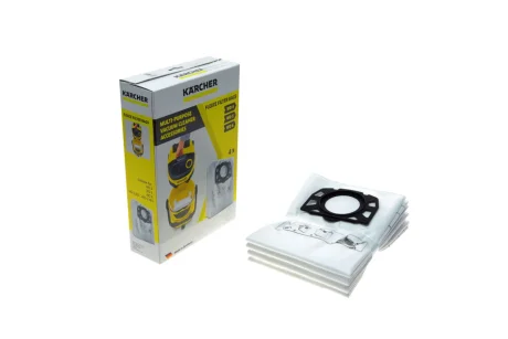 Фільтр-мішки флисові (WD 4/WD 5/WD 6/MV 4/MV 5/MV 6) (4шт) KARCHER 2.863-006.0