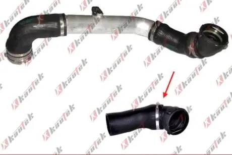 Патрубок турбіни BMW E60 530d Kautek BM-TH023