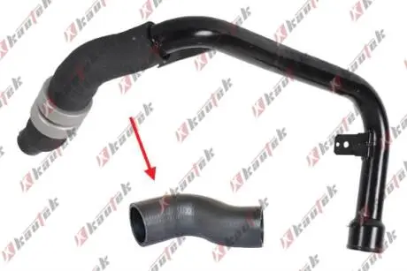 CITROEN патрубок інтеркулера JUMPER 2.2 HDi 110 11-, JUMPER 2.2 HDi 150 11-, FIAT DUCATO 110 Multijet 2,3 D 11-, PEUGEOT BOXER 2.2 HDi 120 06- Kautek CI-TH010