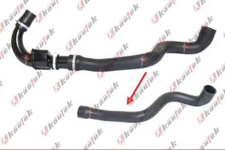 RENAULT шланг радіатора Logan,Duster,Megane 1.5dCi Kautek RE-TH012