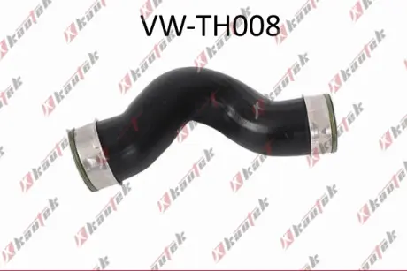 VW Патрубок повітрозабірника Transporter V 1.9TDI 03- Kautek VW-TH008