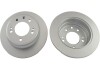 Диск тормозной (задний) Hyundai I30/LX35 10-/Kia Cee\'D 06- (262x10) PARTS KAVO BR-3247-C (фото 1)