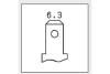 Датчик температури охолоджуючої рідини Toyota Corolla/Land Cruiser 1.8-3.0/4.2TD 87-03 (M16x1.5) KAVO ECT-9001 (фото 5)